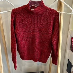 Mock turtle neck sweater by John + Jenn